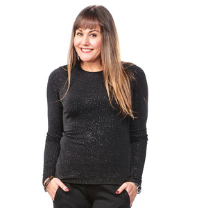 Open image in slideshow, Long Sleeve Sparkle Top
