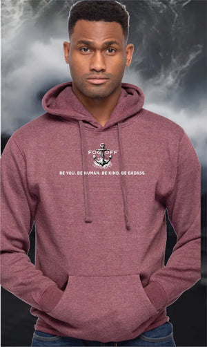 Open image in slideshow, Fog Off Badass Logo Hoodie
