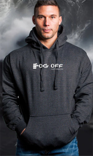 Open image in slideshow, Fog Off Finger Logo Hoodie
