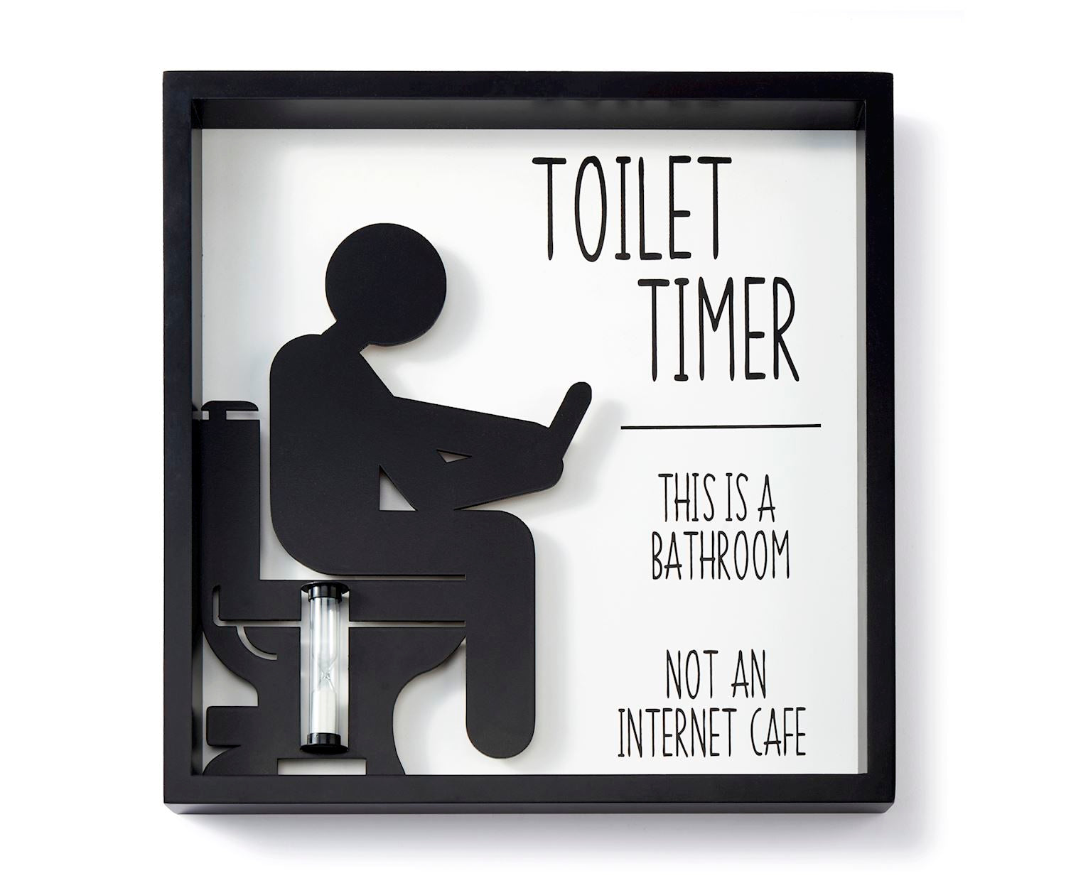 Bathroom Timer Sign – The Landing Place Gifts, Fashion & Home Décor